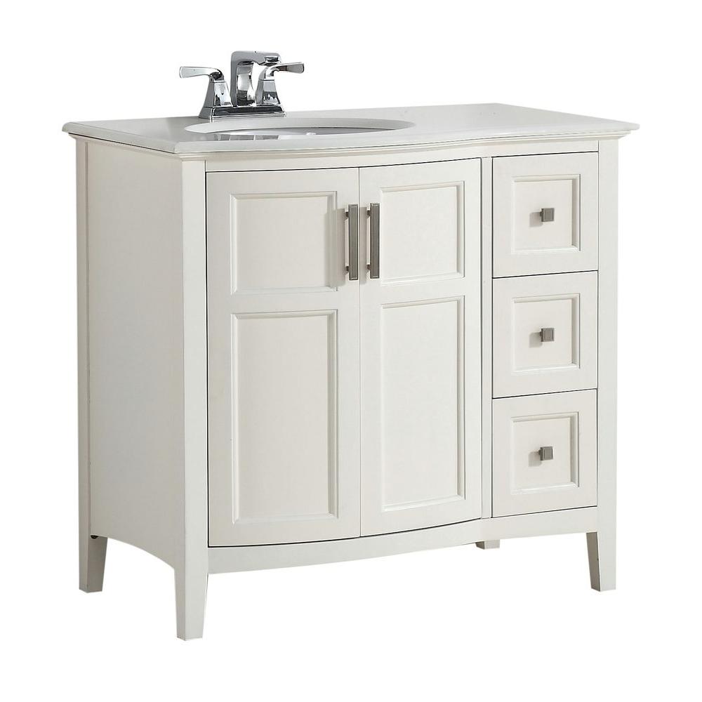 32 Inch Bathroom Vanity Offset Sink Image Of Bathroom And Closet