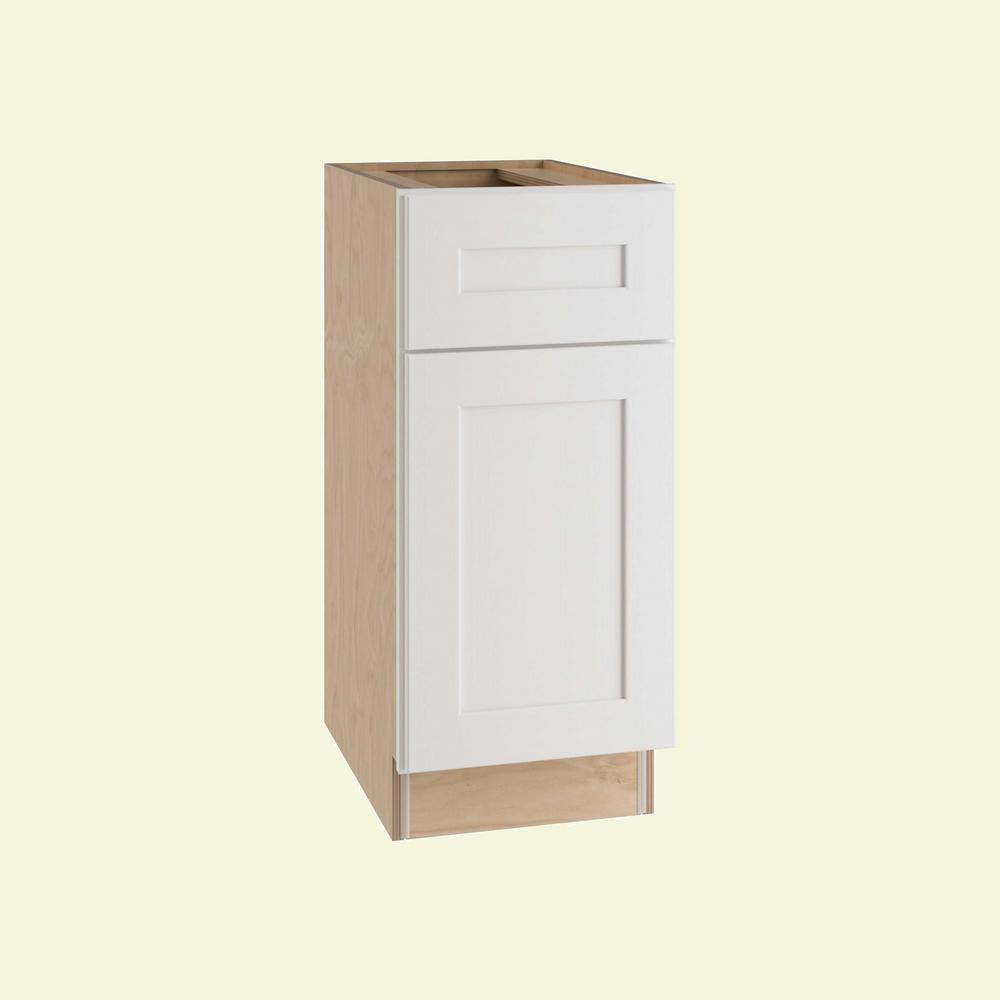 Newport Base Cabinets In Pacific White Kitchen The Home Depot Home Decorators Collection Newport Embled 18 In X 34 5 24 Base Kitchen Cabinet With 1 Door Left Hand Pacific White