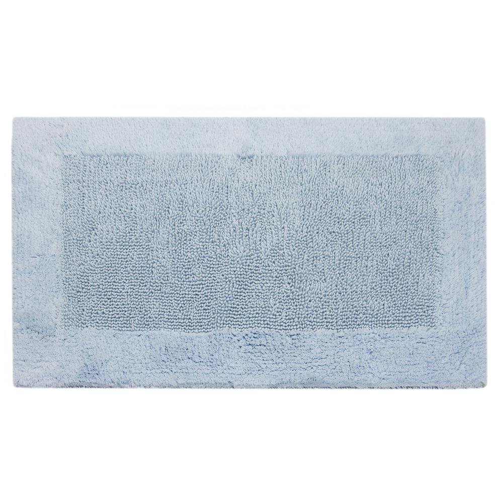 Aqua 24 In X 40 Outside Border Bath Mat