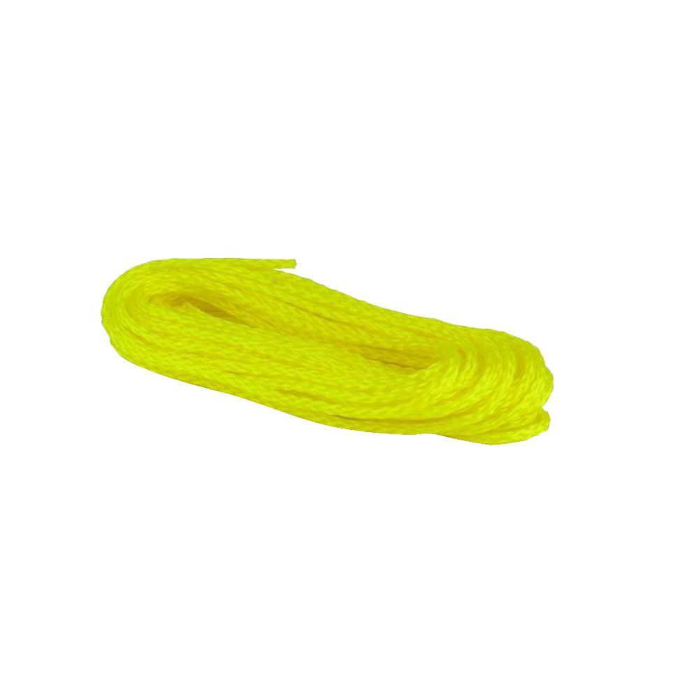 Everbilt 5/32 in. x 45 ft. Yellow Hollow Braid Polypropylene Rope-72996 ...
