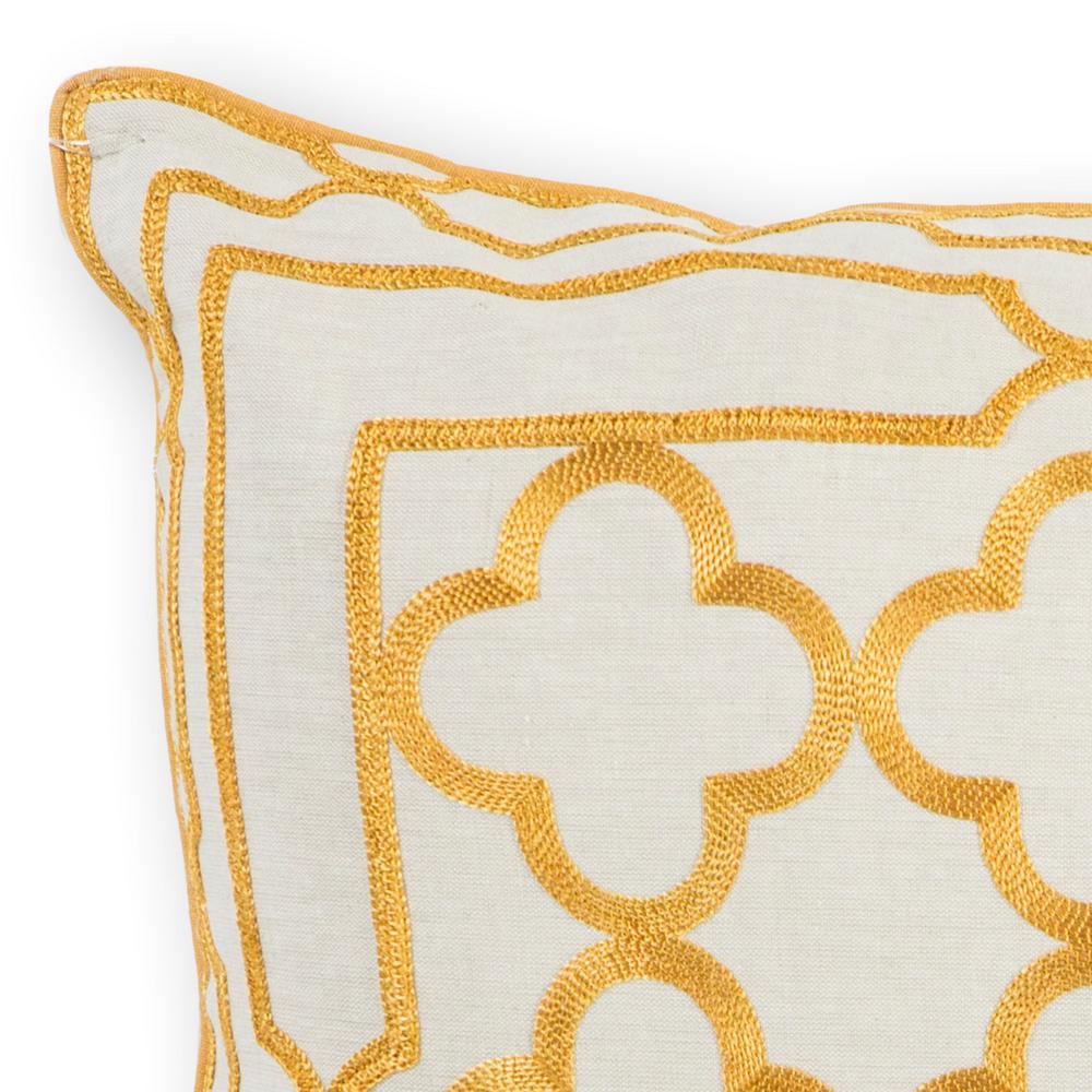 Kas Rugs Fresh Cool Gold Geometric Hypoallergenic Polyester 18