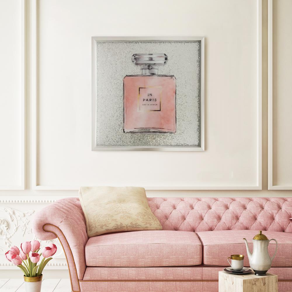 Wynwood Studio 24 in. x 24 in. "Paris Glitter Spring" By Wynwood Studio