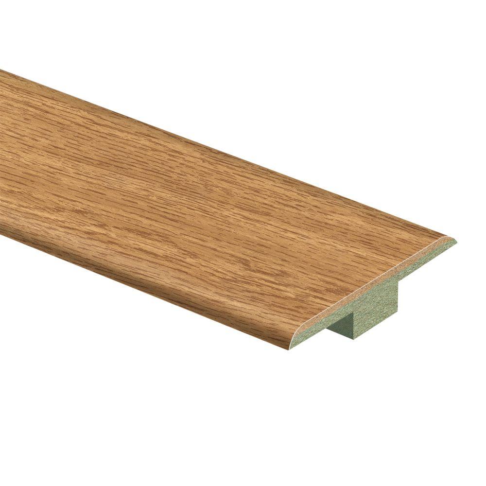 Laminate Moulding Trim Flooring The Home Depot Haley Oak 7 16 In Thick X 1 3 4