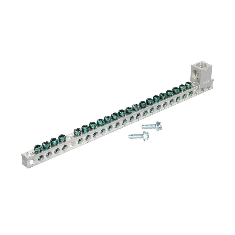 Eaton 21-Terminal Ground Bar for Type CH and Type BR Panels-GBK2120