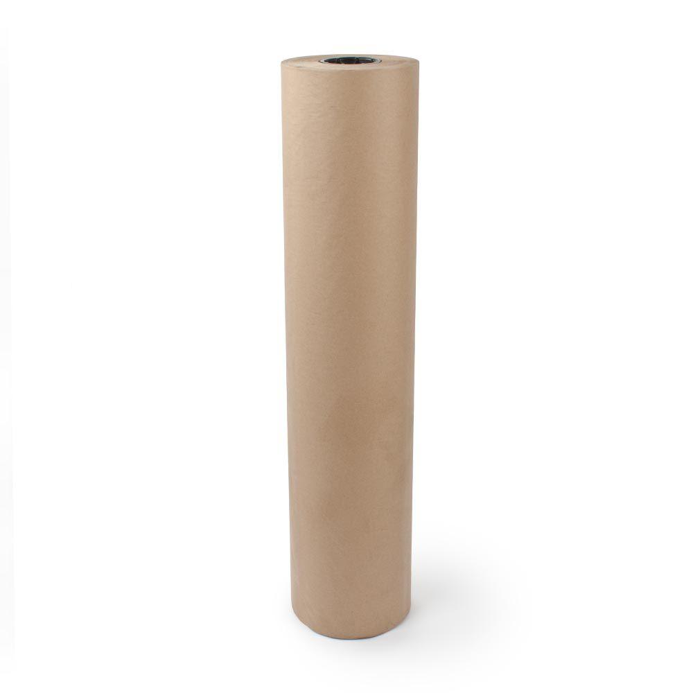 brown shipping paper roll