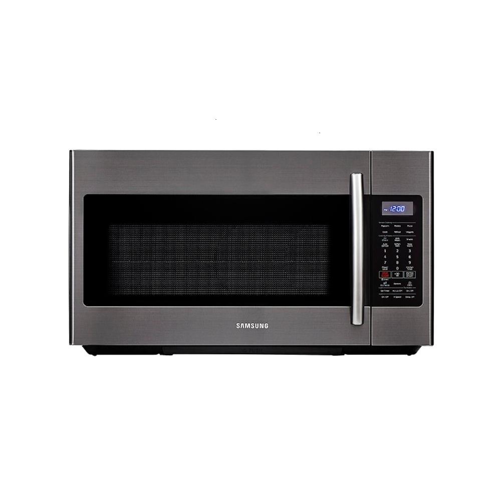 Samsung 30 in. W 1.8 cu. ft. Over the Range Microwave in Fingerprint