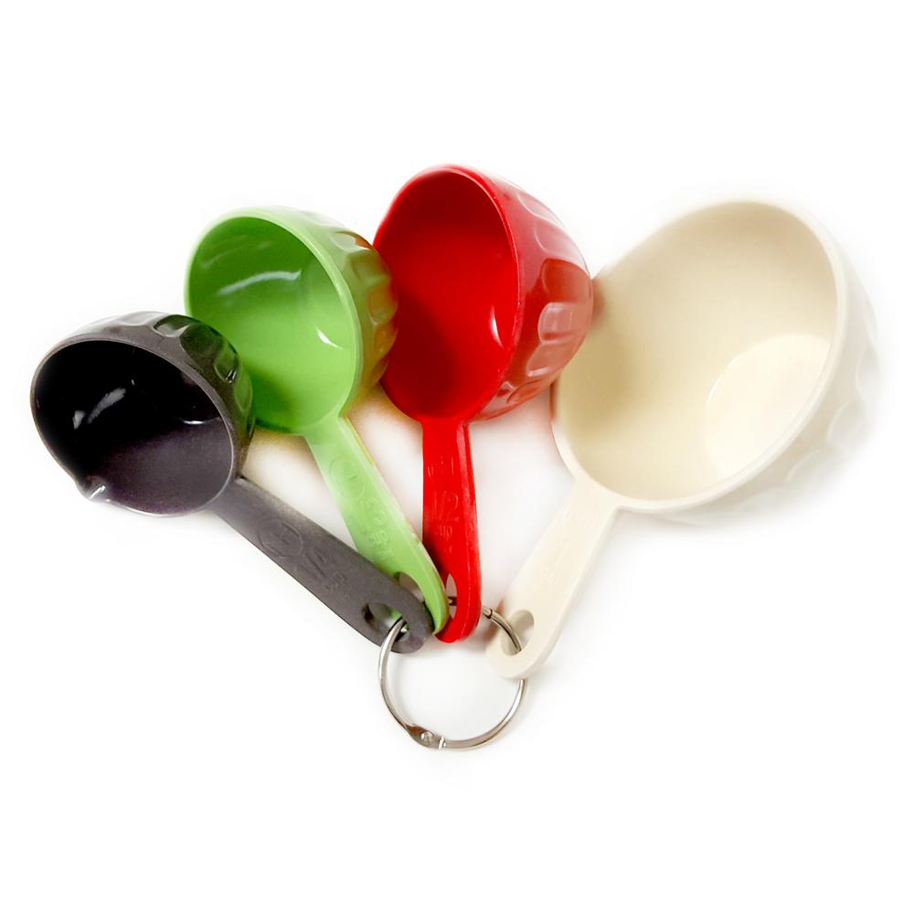 3R Studios 4Piece Stoneware Measuring Cup Set in Multiple Colors