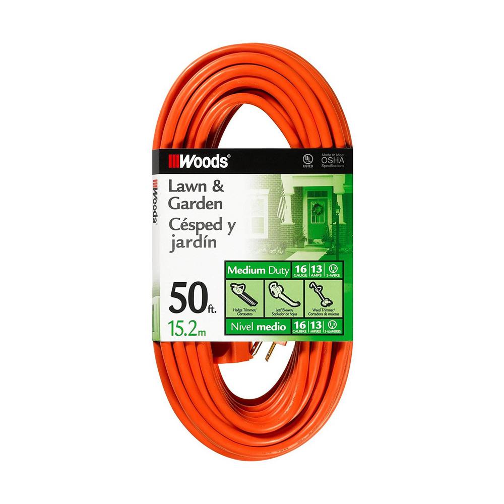 KF 16/3 Vinyl Outdoor Heavy Duty Extension Cord UL Listed 1625Watts