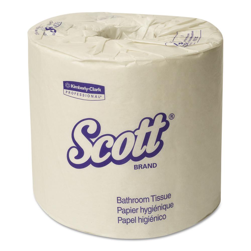 Scott Standard Roll Bathroom Tissue 2Ply 550 Sheets/80 Roll/CartonKCC42108  The Home Depot