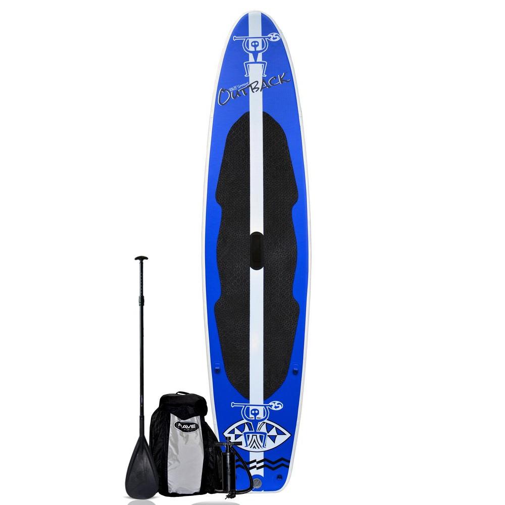 RAVE Sports Outback Inflatable Stand Up Paddle Board Package02509