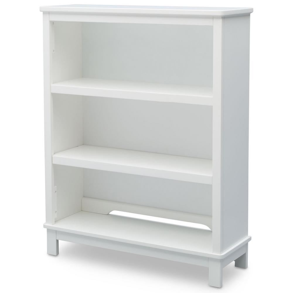 Delta Children Universal 3 Shelf Bianca White Bookcase Delta Children Universal 3 Shelf Bianca White Bookcase