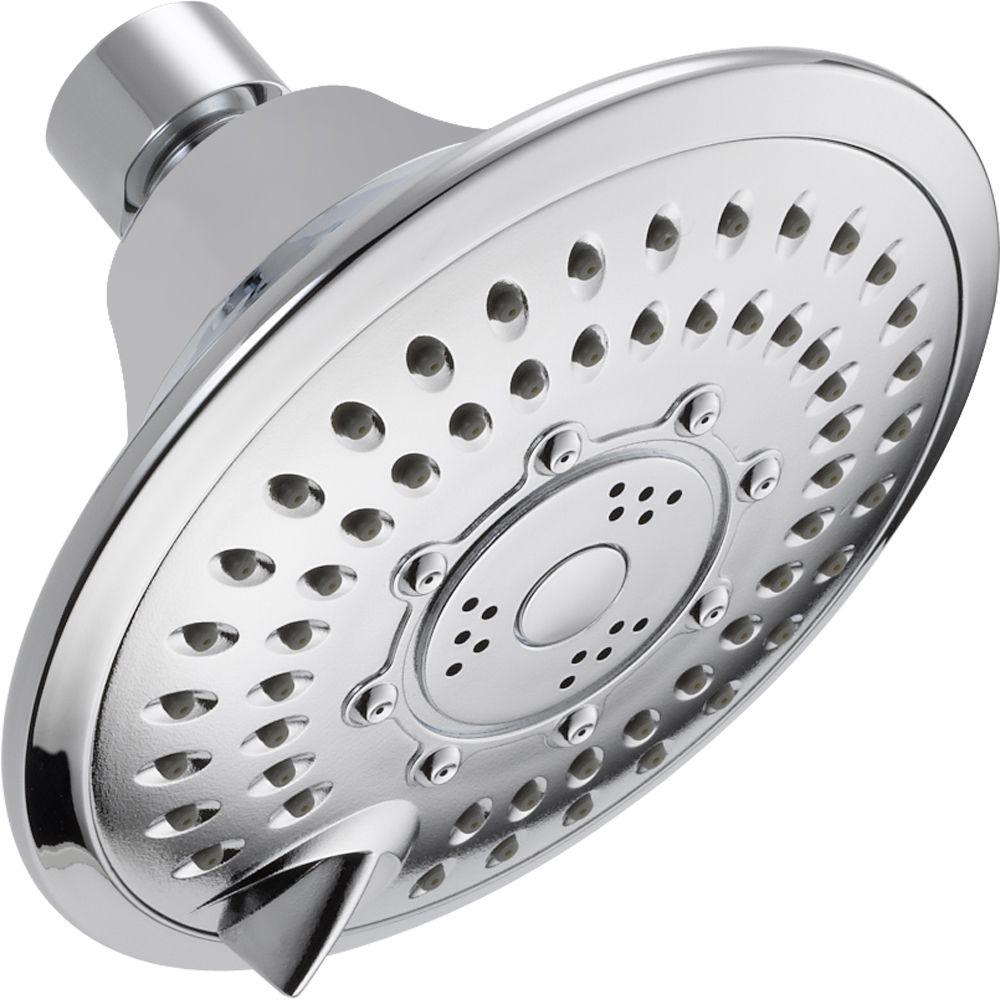 Delta 7Spray 2.5 GPM Massage Shower Head in Chrome75760 The Home Depot