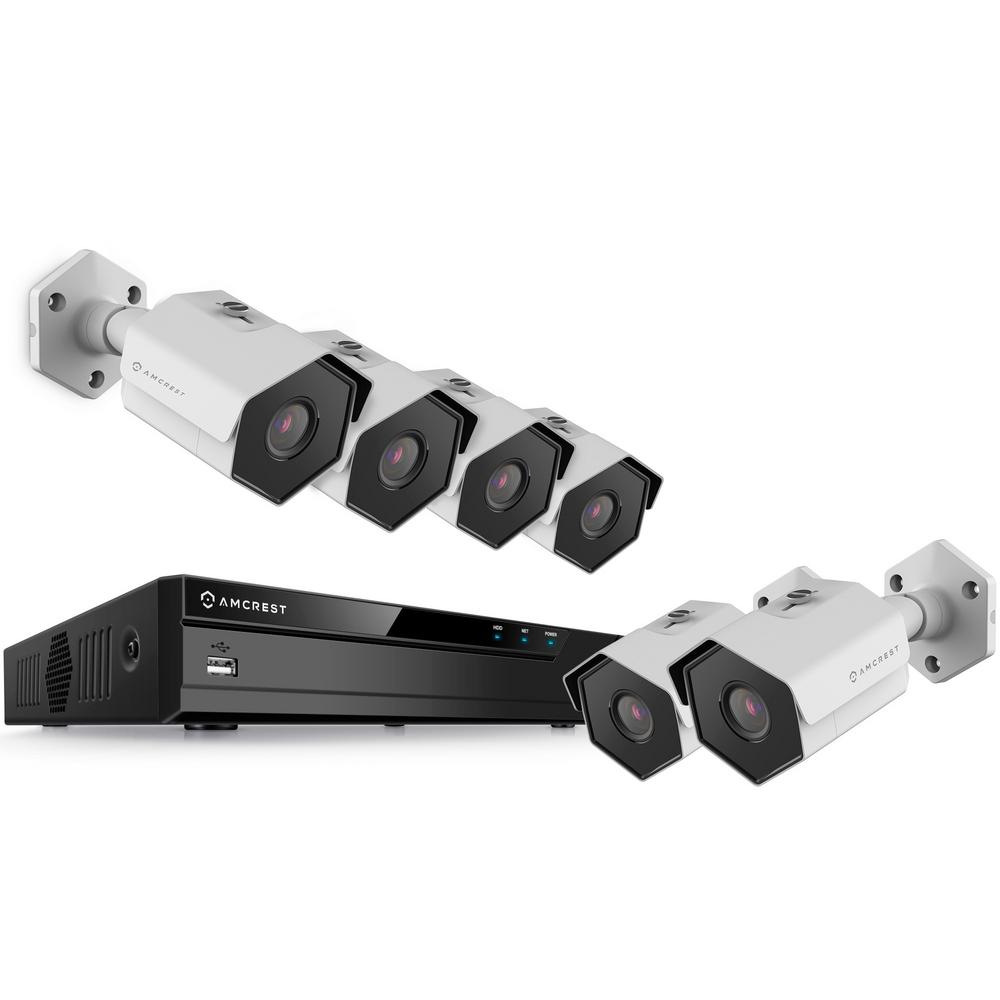 Amcrest Plug & Play H.265 8-Channel 4K NVR 4MP 1440P