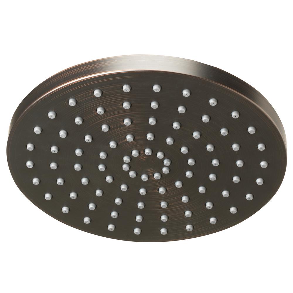 Glacier Bay 1Spray 8 in. Single Wall Mount Fixed Rain Shower Head in