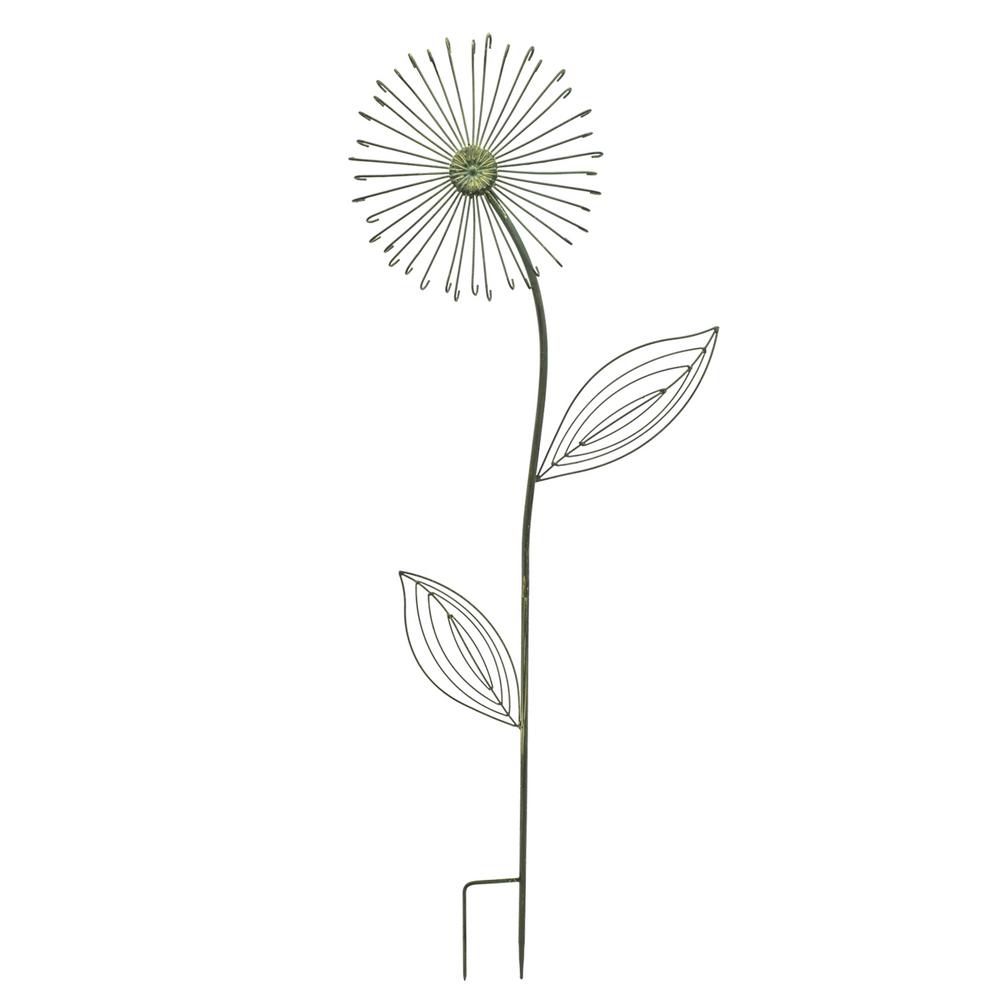 Arcadia Garden Products 50 In Forest Green Dandelion Metal Stake Gs06b The Home Depot - Garden Stakes Metal Green Arcadia Garden Products 50 In Forest Green Dandelion Metal Stake Gs06b The Home Depot - Garden Stakes Metal Green