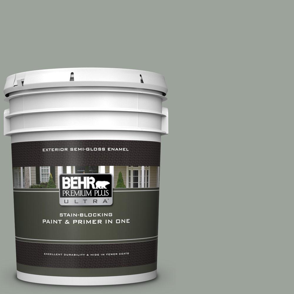 BEHR Premium Plus Ultra 5 gal. 710F4 Sage Gray Semi