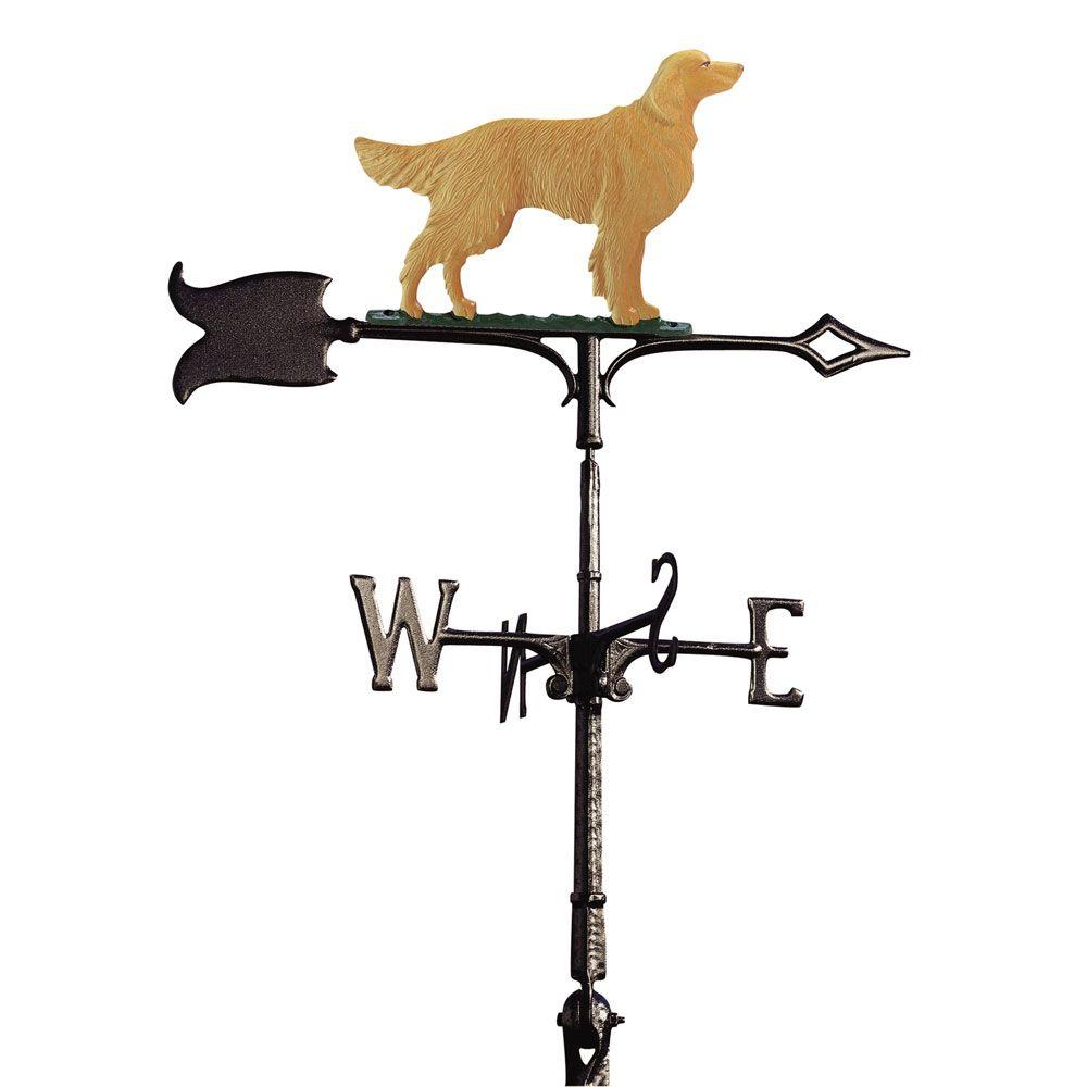 weather vane on roof