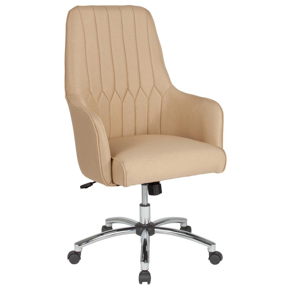 Flash Furniture Beige Fabric Office/Desk ChairCGABT232137BEHD