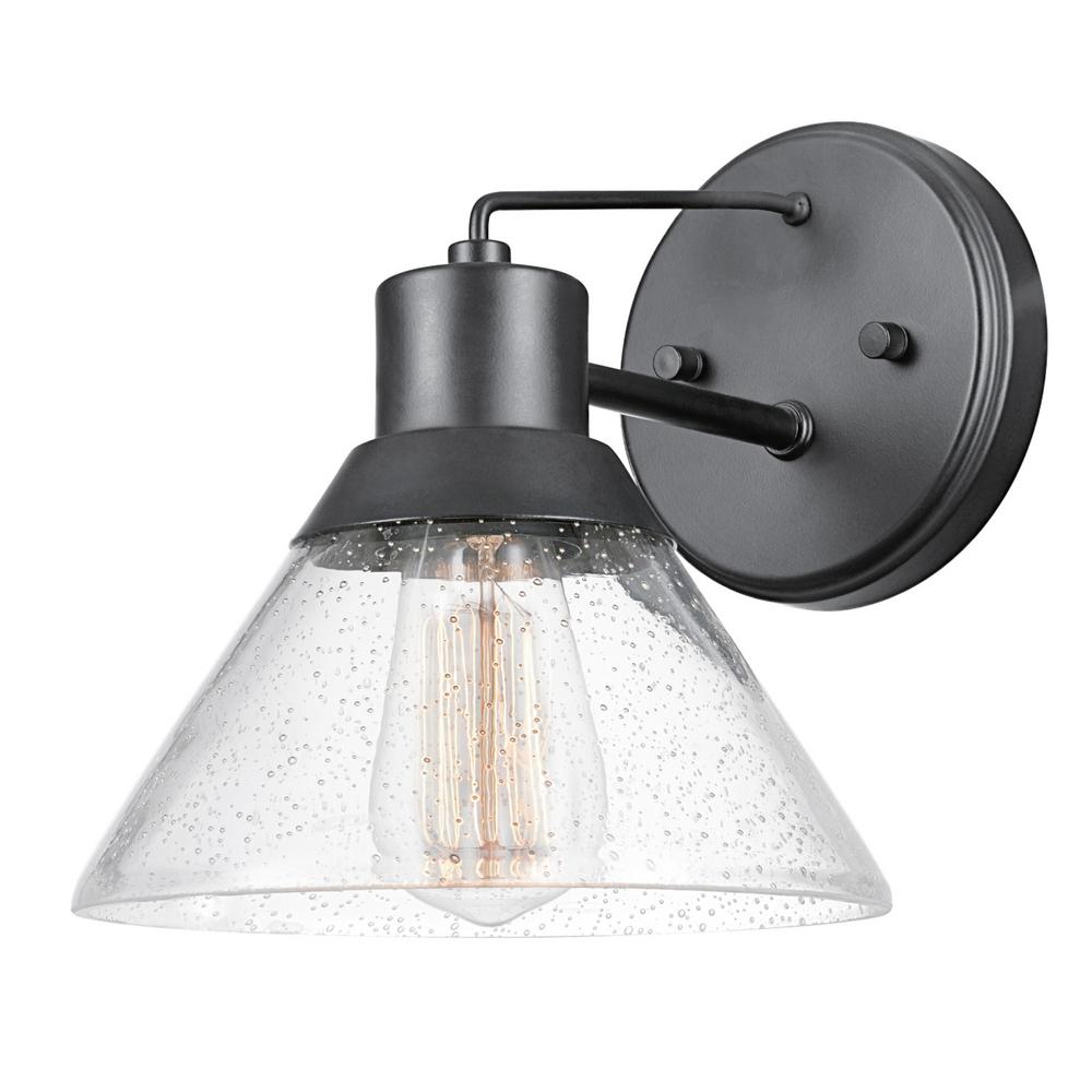 Filament Design Celestial 2 Light Outdoor Matte Black Wall Sconce Bolton 1 Light Matte Black Outdoor Indoor Wall Sconce