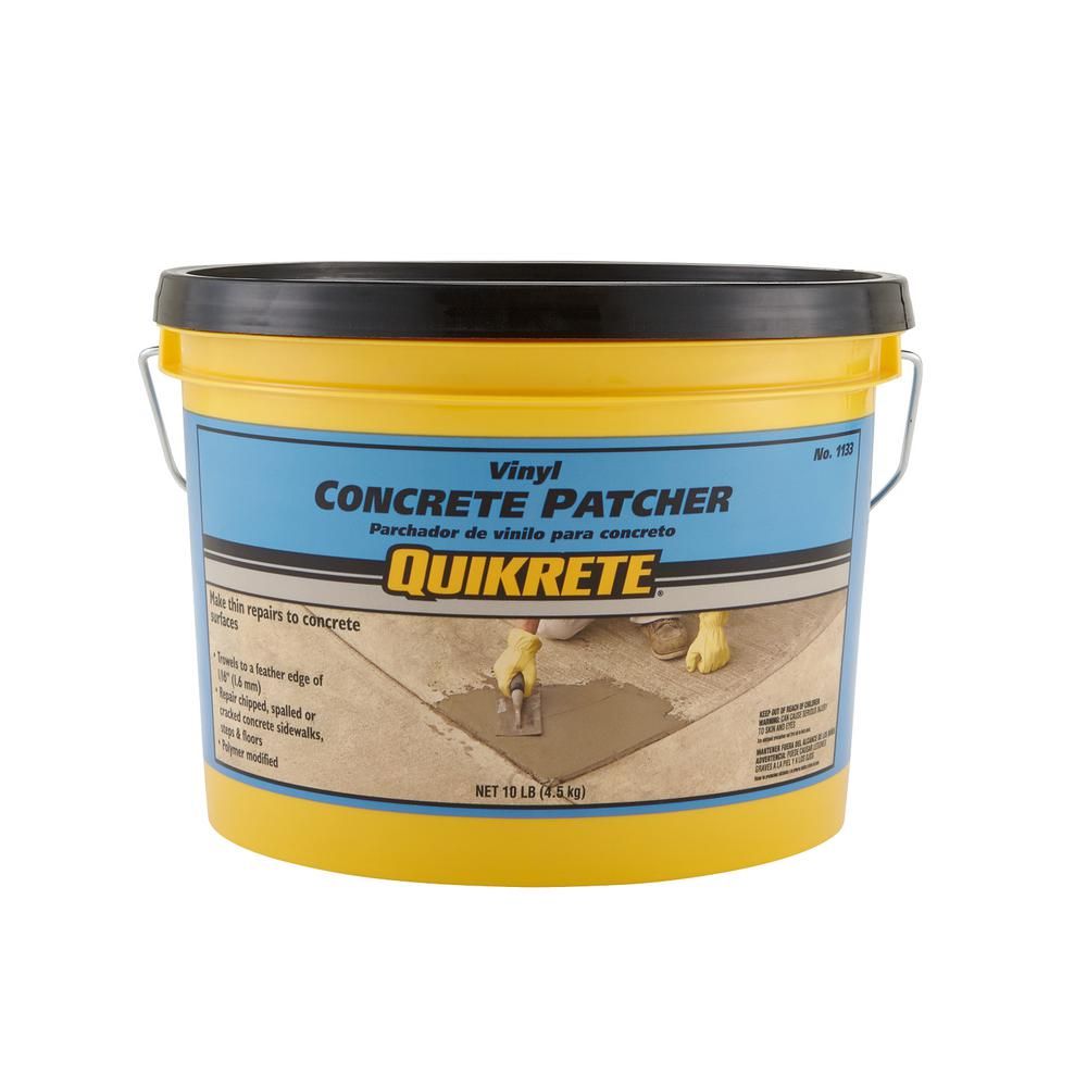 Quikrete 10 lb. Vinyl Concrete Patch Repair-113311 - The Home Depot