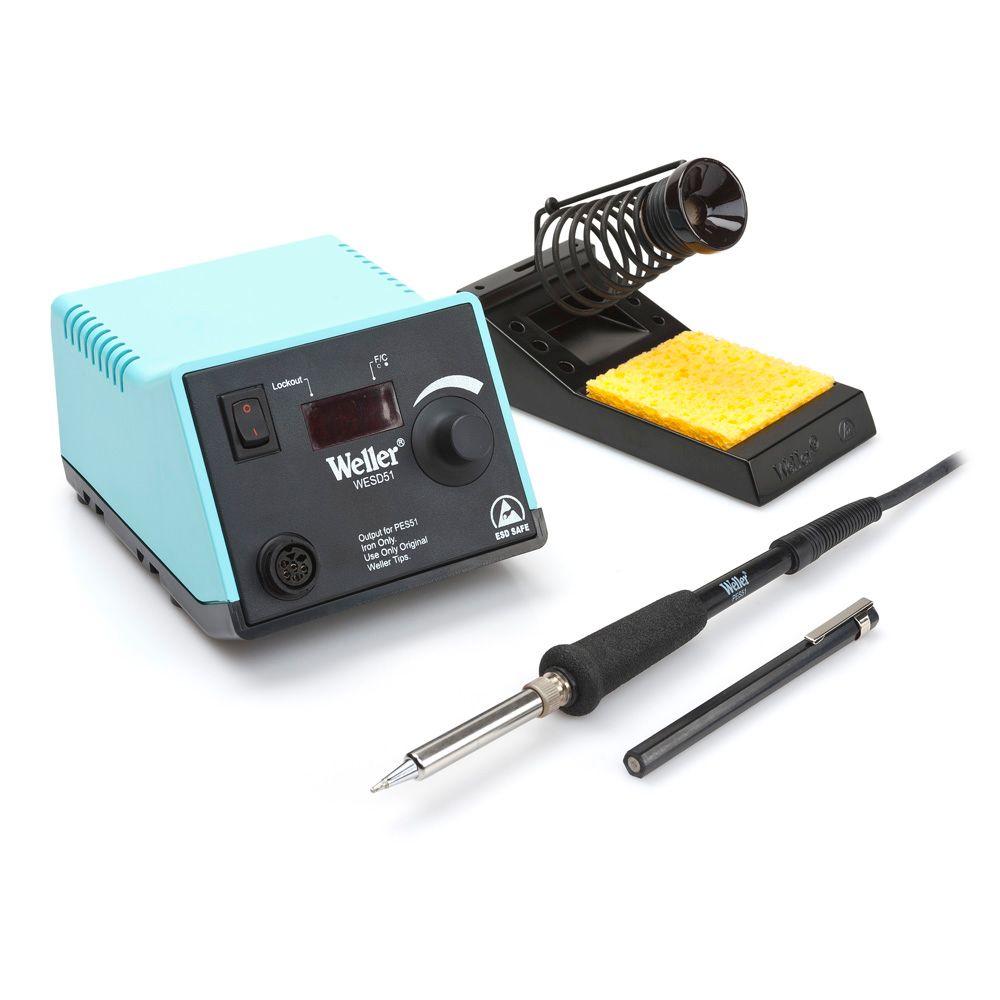 thumbnail image 2 of Weller Digital Soldering Station - 70W Precision Iron With Fast Heat-Up & Safety Rest 2 of 10