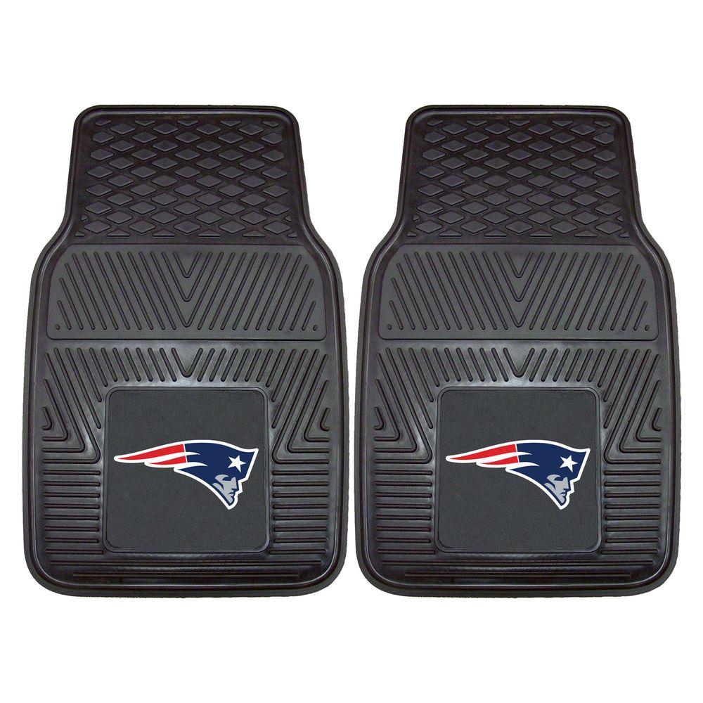 Fanmats Nfl New England Patriots Heavy Duty 2 Piece 18 In X 27 In