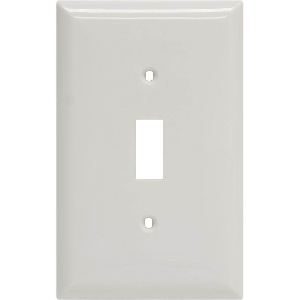 UPC 043180400208 product image for GE Lighting Wall Plates Oversized Single Wall Plate - White 40020 | upcitemdb.com