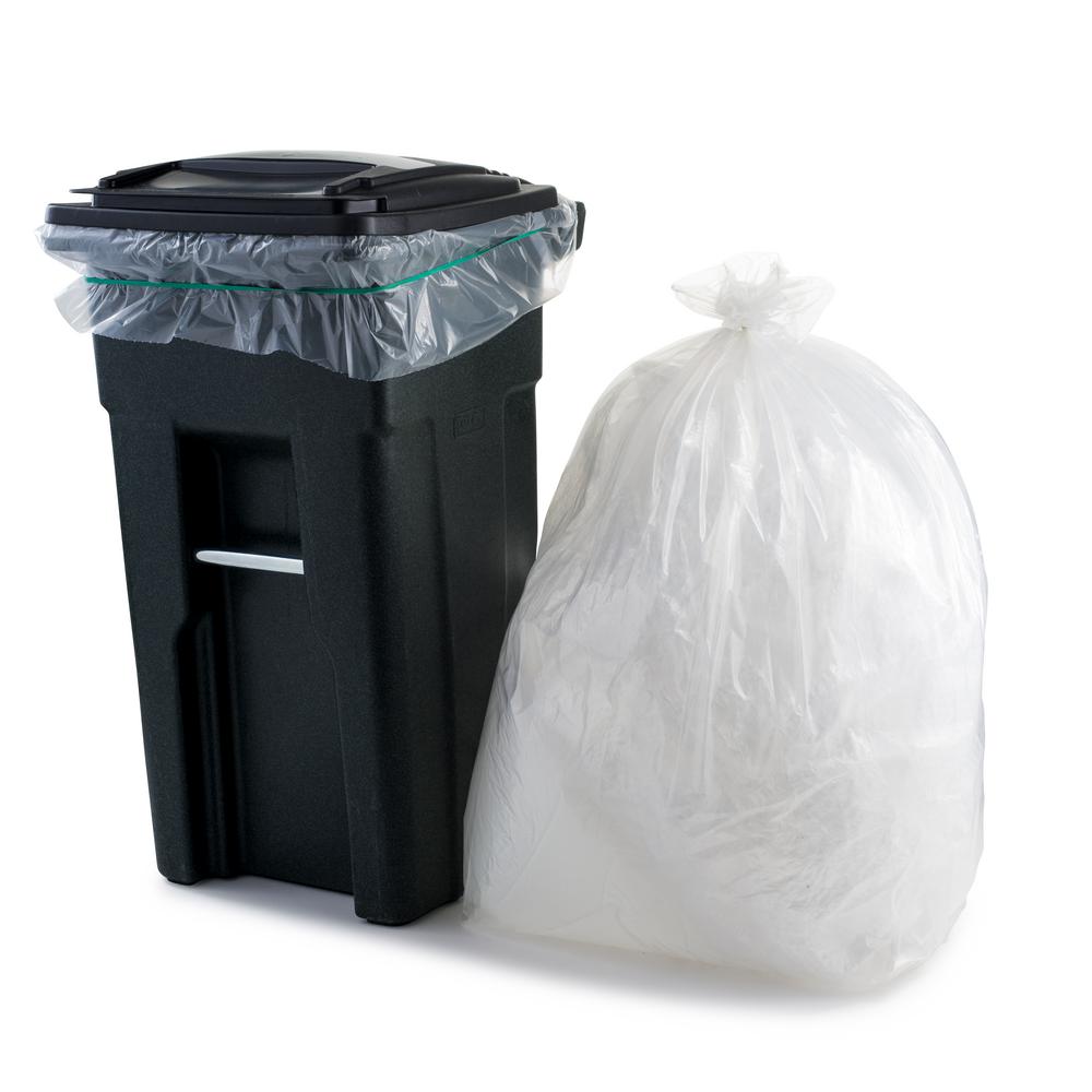 50 bags 25L Clear Bin  Waste Dustbin Rubbish Bags printed 'NHS Property MVN479 