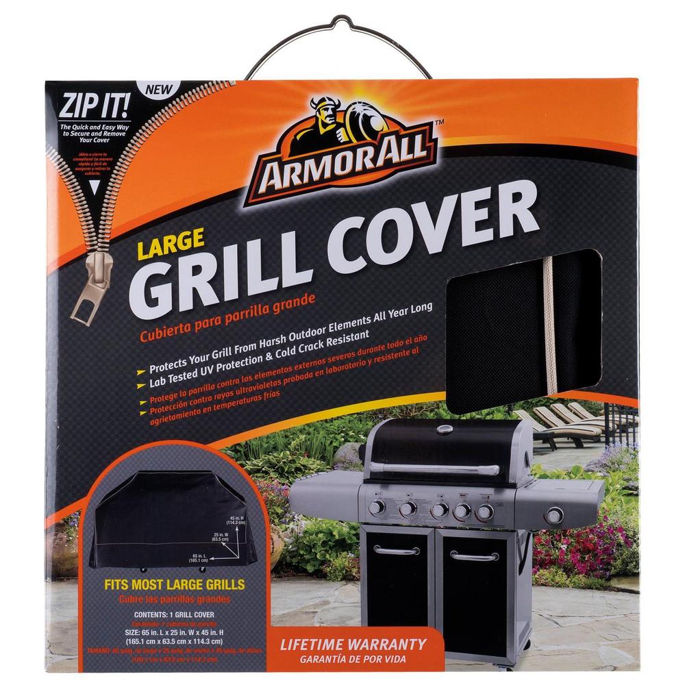 Mr Bar B Q 65 High Grade Material Grill Cover 07801aa The Home Depot Mr Bar B Q 65 High Grade Material Grill Cover