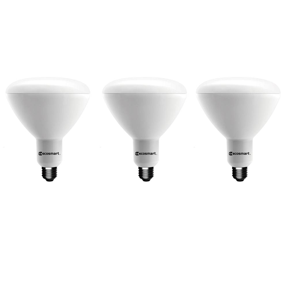 Ecosmart 75 Watt Equivalent Br40 Dimmable Led Light Bulb Soft White Ecosmart 75 Watt Equivalent Br40 Dimmable Led Light Bulb Soft White 3
