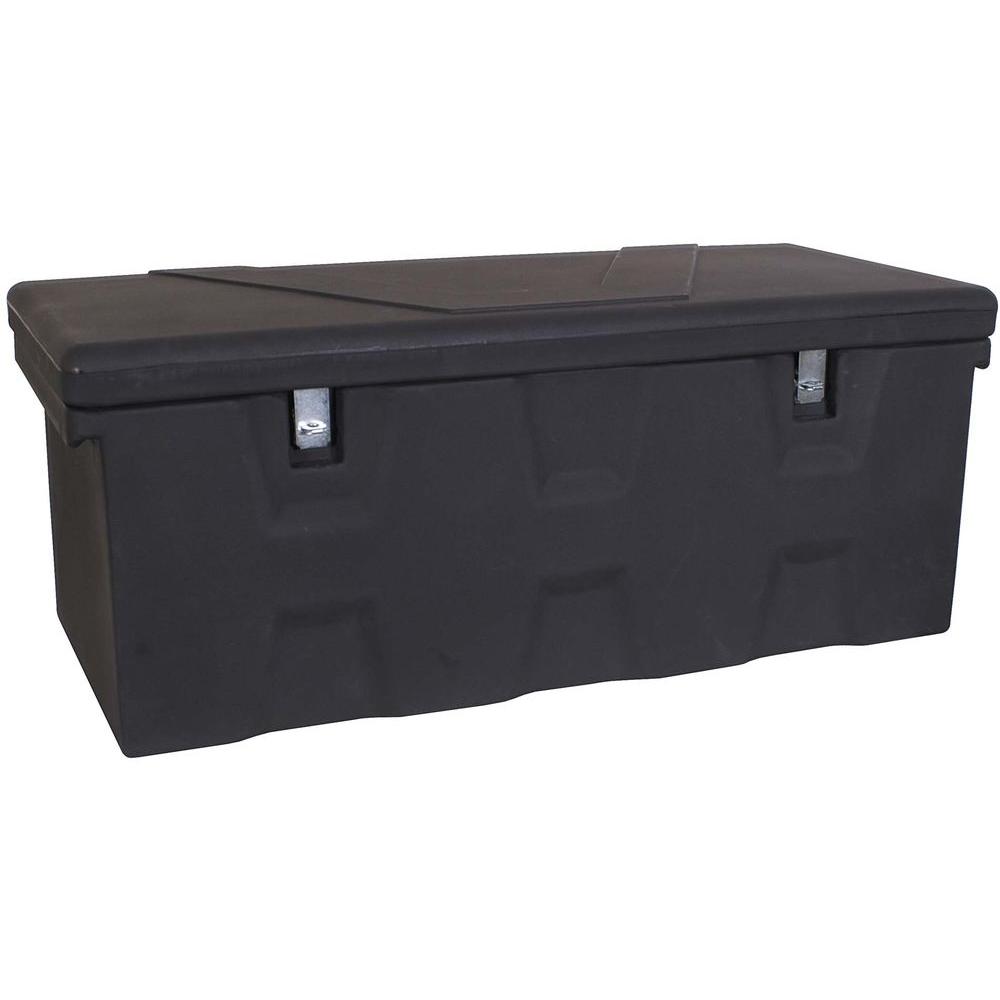Husky Tool Chests Storage The Home Depot Black Polymer All Purpose Chest