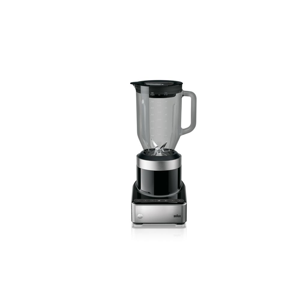 Braun Puremix 56 Oz 3 Speed Black And Stainless Steel Countertop