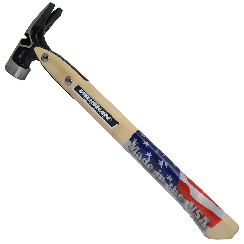 Vaughan 20 oz. Carbon Steel Rip Hammer with 17 in. Hickory HandleVW20P