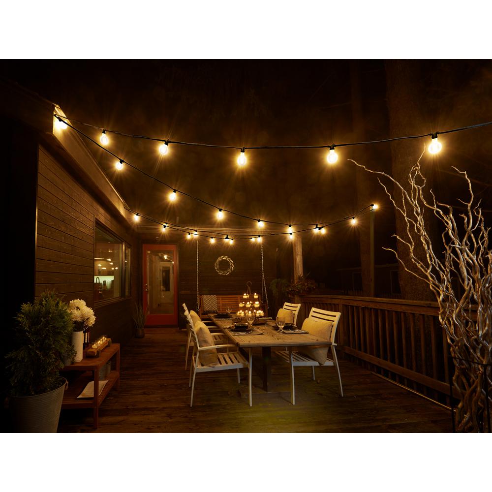Bulbrite 14 Ft 10 Socket With 4 Watt G16 Led String Light Set Bulbrite 14 Ft 10 Socket With 4 Watt G16 Led String Light Set