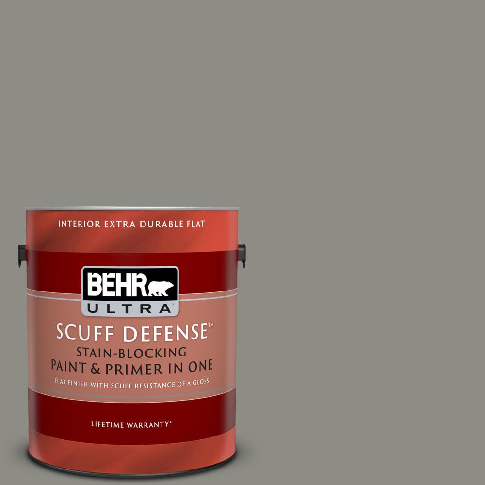 BEHR ULTRA SCUFF DEFENSE 1 gal. N3705 Incognito Extra Durable Flat