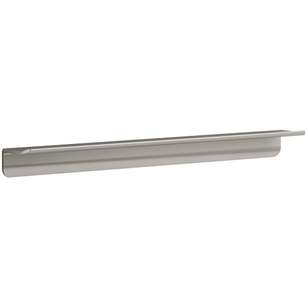 KOHLER Choreograph 21 in. W Floating Shower Shelf in Anodized Brushed