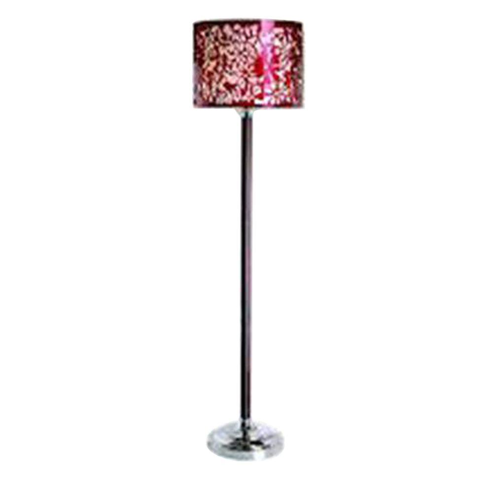 Bel Air Lighting Stewart 62 In Polished Chrome Incandescent Floor Polished Chrome Incandescent Floor Lamp
