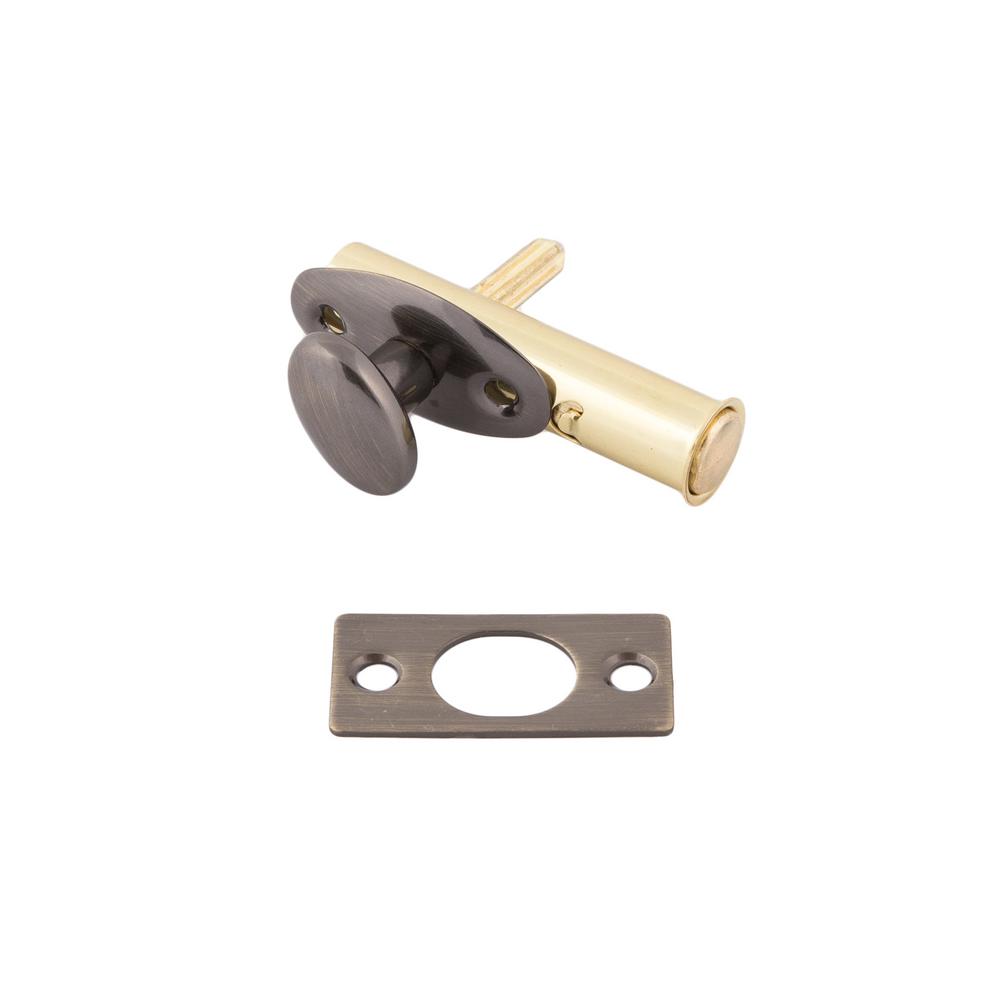 Idh By St Simons Solid Brass Mortise Door Bolt In Antique Brass