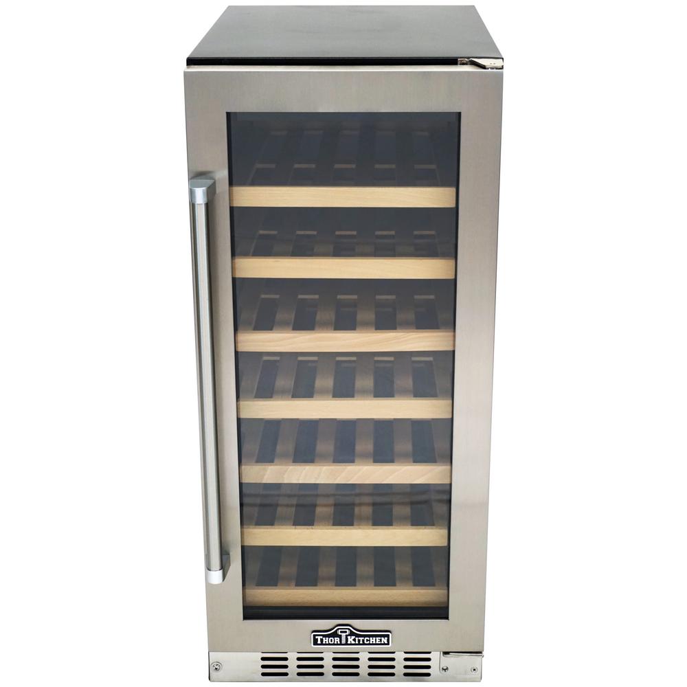 Thor Kitchen 33Bottle Single Zone Builtin Wine CoolerHWC2407U The