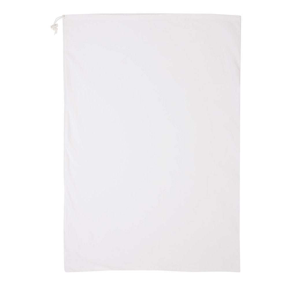 Laundry Bags Room Storage The Home Depot Nylon Laundry Bag In White 3 Pack
