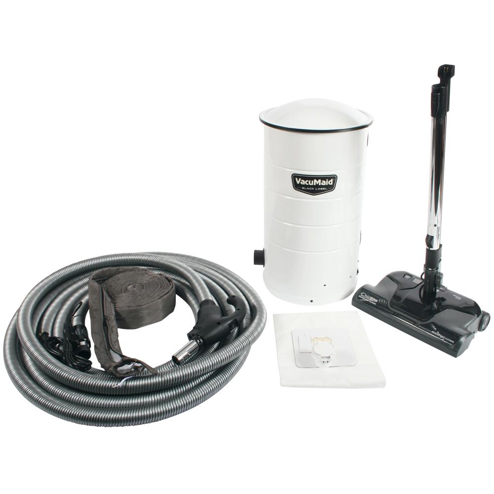 central vacuum hose and power head