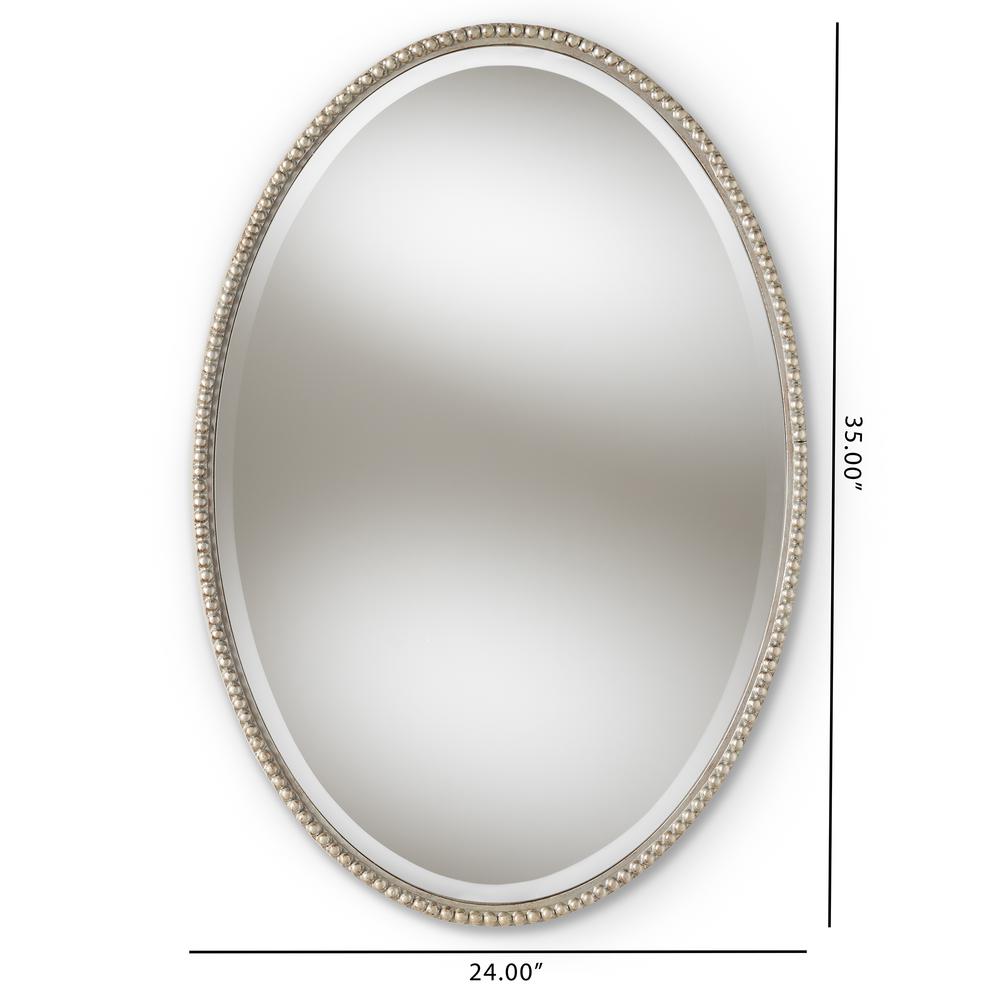 Graca Antique Silver Wall Mirror
