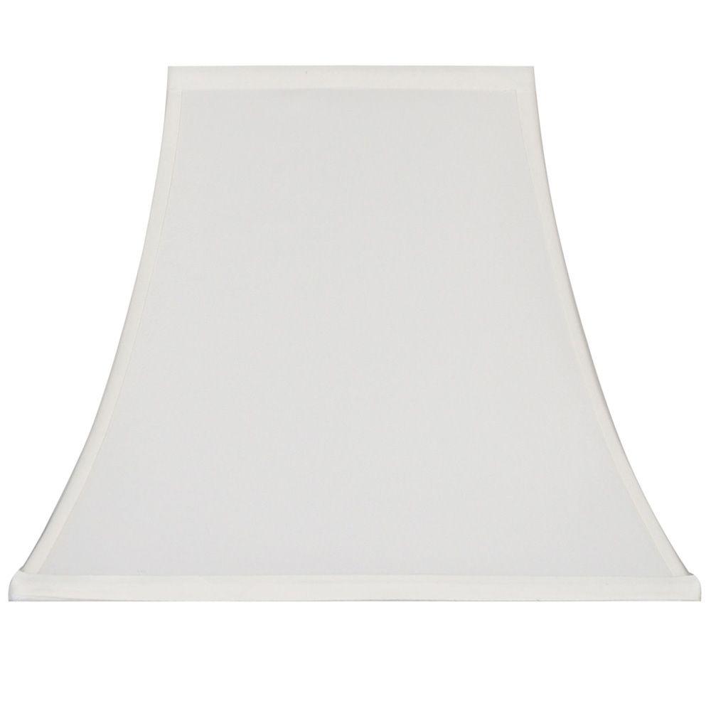 Black Lamp Shades Lamps The Home Depot Mix Match Cream Square Bell Table Shade