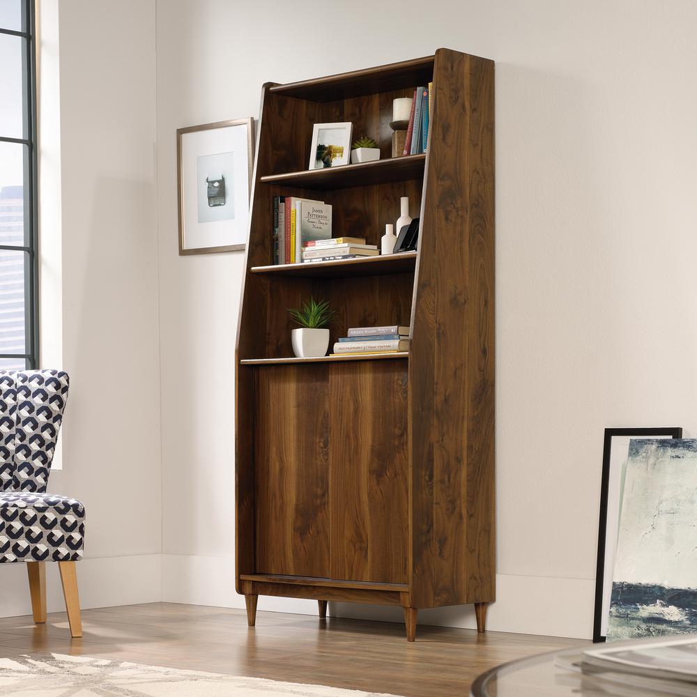 Harvey Park Wide Bookshelf Grand Walnut - Sauder