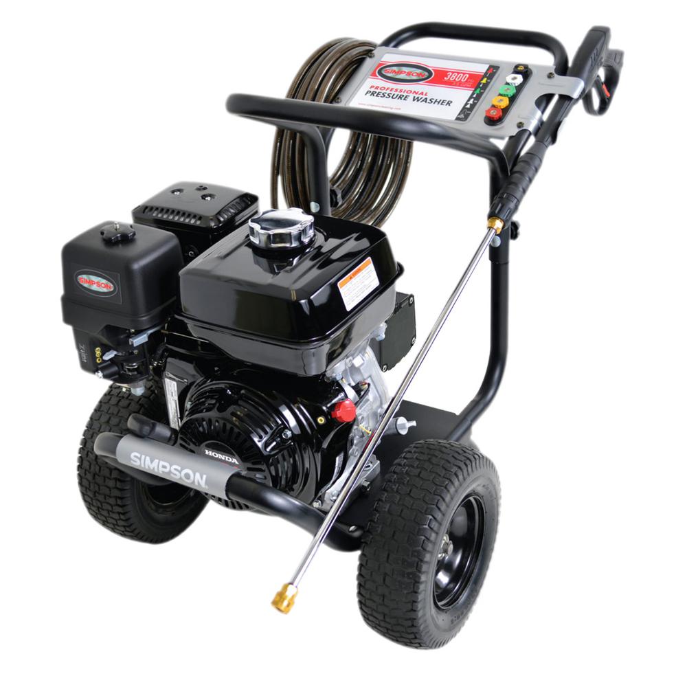 Honda Pressure Washers The Home Depot Shot 3 800 Psi 5 Gpm Gas Pressure Washer