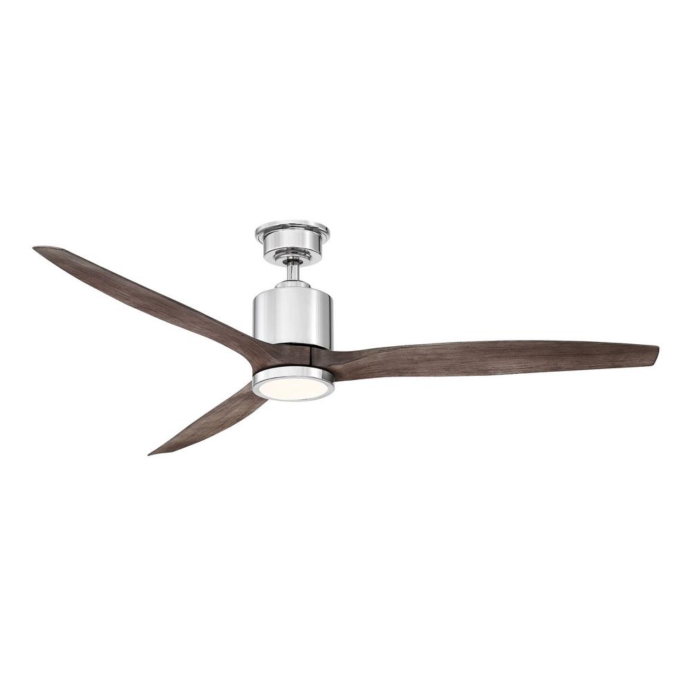 Home Decorators Collection Triplex 60 in. LED Polished ...