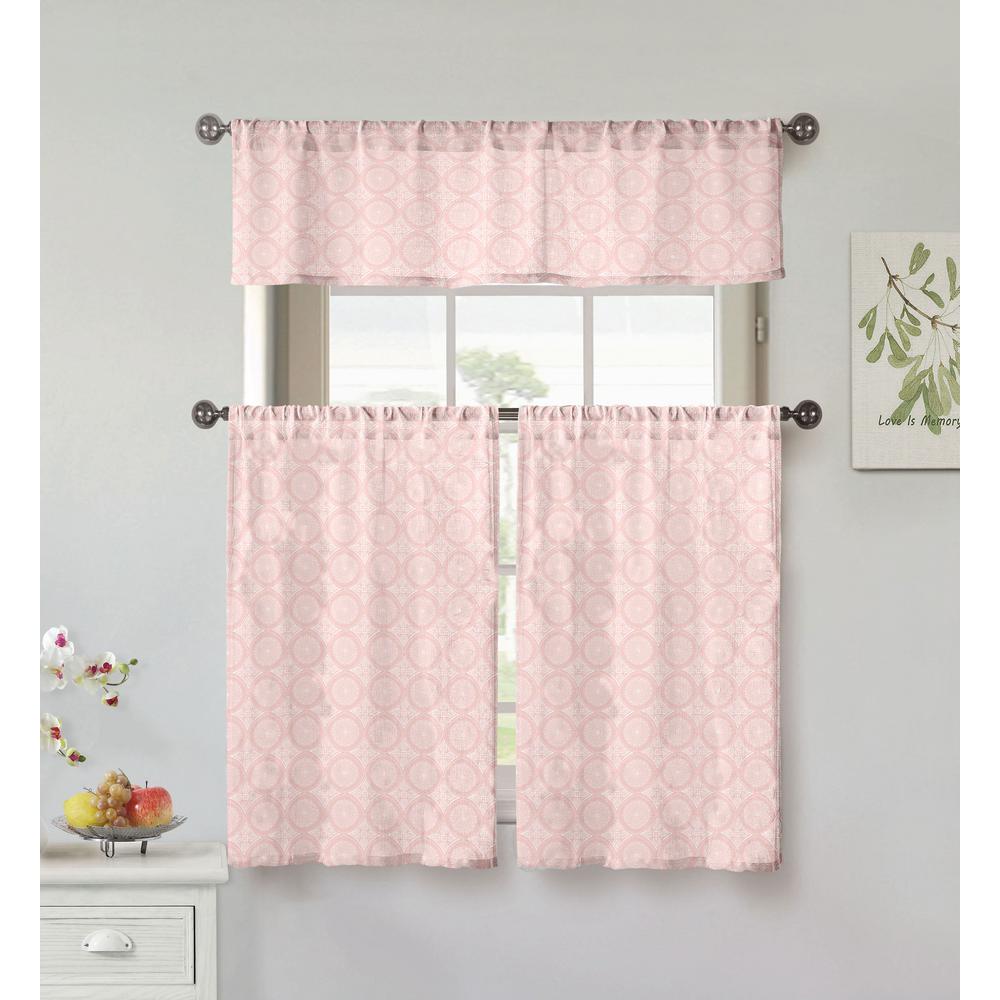 Waverly 10982050X015NO Felicite 50-Inch by 15-Inch Window Valance Noir