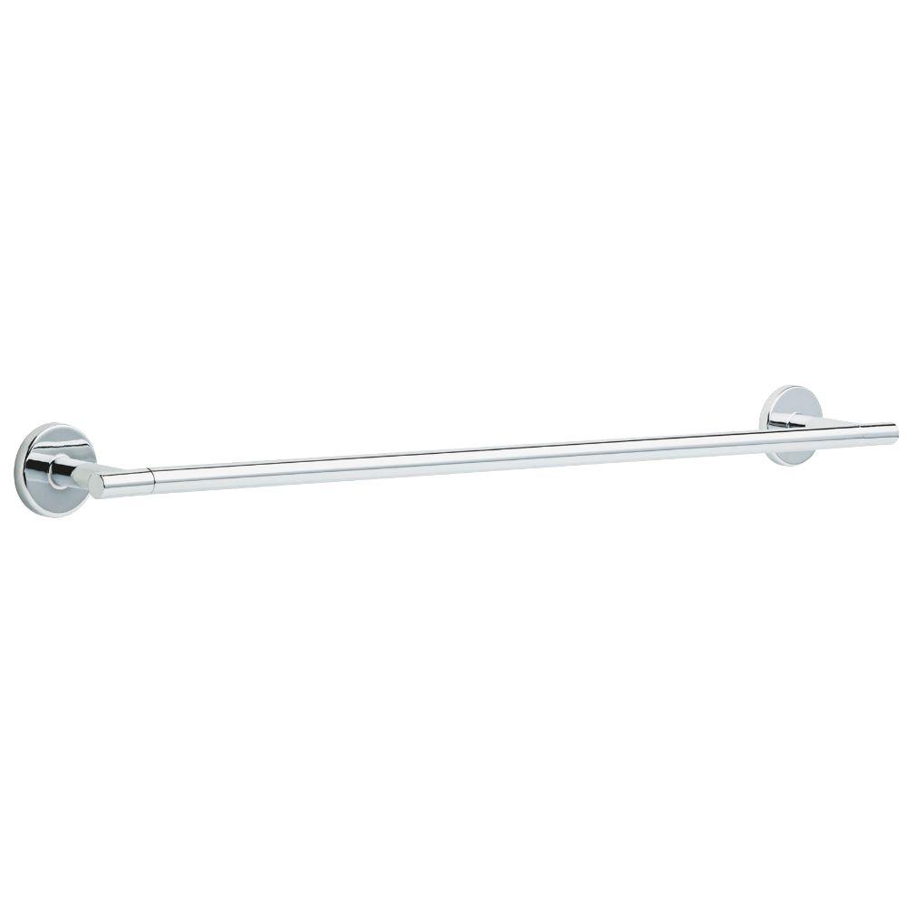 Delta Trinsic 24 in. Towel Bar in Chrome-759240 - The Home Depot