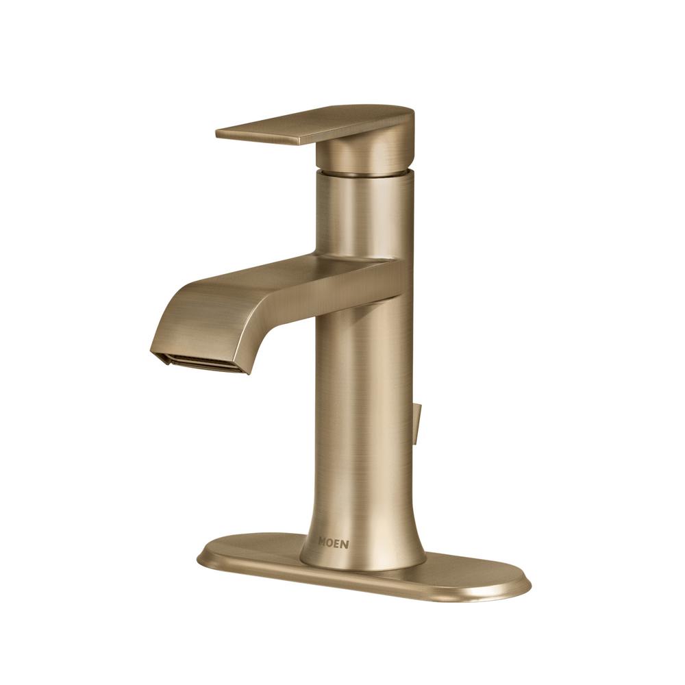 Bronzed Gold Moen Single Handle Bathroom Sink Faucets Ws84760bzg 64 600 