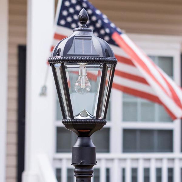 Gama Sonic Gs 98b W Blk Royal Bulb Wall Mount Sconce Lamp Outdoor Led Solar Light Fixture Black Tools Home Improvement Post Accessories Emosens Fr Gama Sonic Gs 98b W Blk Royal Bulb Wall, Replacement Parts For Outdoor Lamp Post